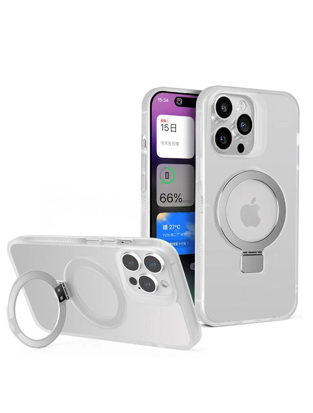 Case It IPhone 11 MagFold Series Magnetic Kickstand Matte Case