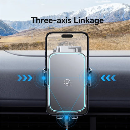 TASX CD229 Wireless Car Charger Phone Mount Dashboard / Windshield with Suction Cup