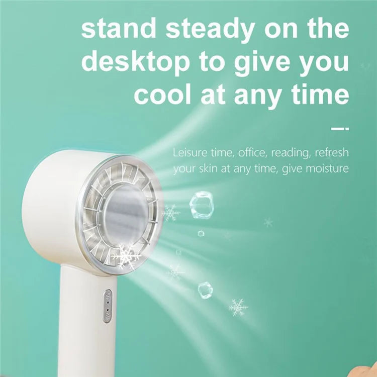 TASX WX-633 Desk Fan with 3 Speeds and Cold Compress Function