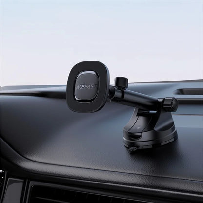 ACEFAST D45 Magnetic Car Holder – Dashboard & Windscreen Suction Cup Stand