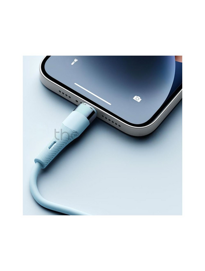 USB-C to Lightning Charge & Sync Cable 1.2M (Soft Silicon)(27W)