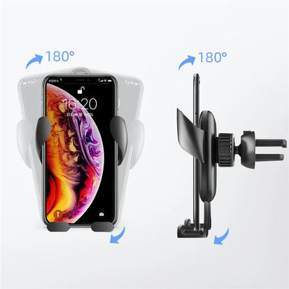 TASX F2 Cartoon Design Car Phone Holder – Rotatable Gravity Air Outlet Mount