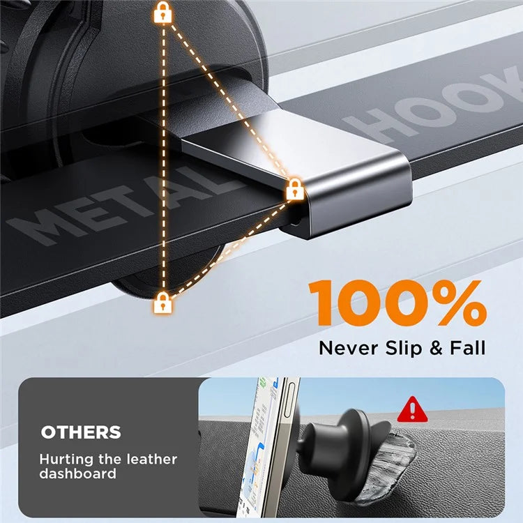 JOYROOM JR-ZS406 360° Rotating Air Vent Hook MagSafe Car Phone Holder