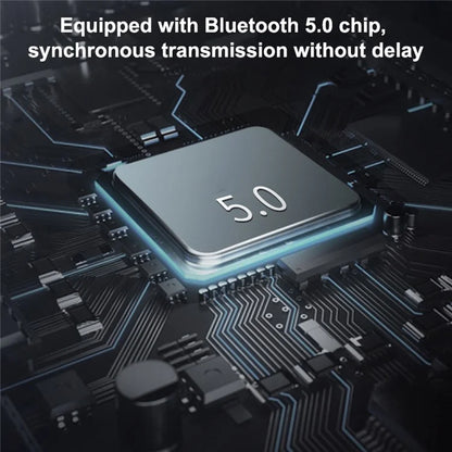 LOHEE S-21 Bluetooth Car Charger Adapter FM Transmitter with QC3.0 USB Fast Charging, TF CardU-disk, and BT Music Player