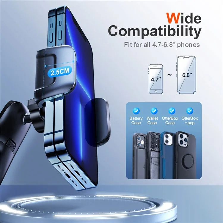 JOYROOM JR-ZS284 Universal Car Phone Holder – 360° Rotation Dashboard & Windscreen Mount