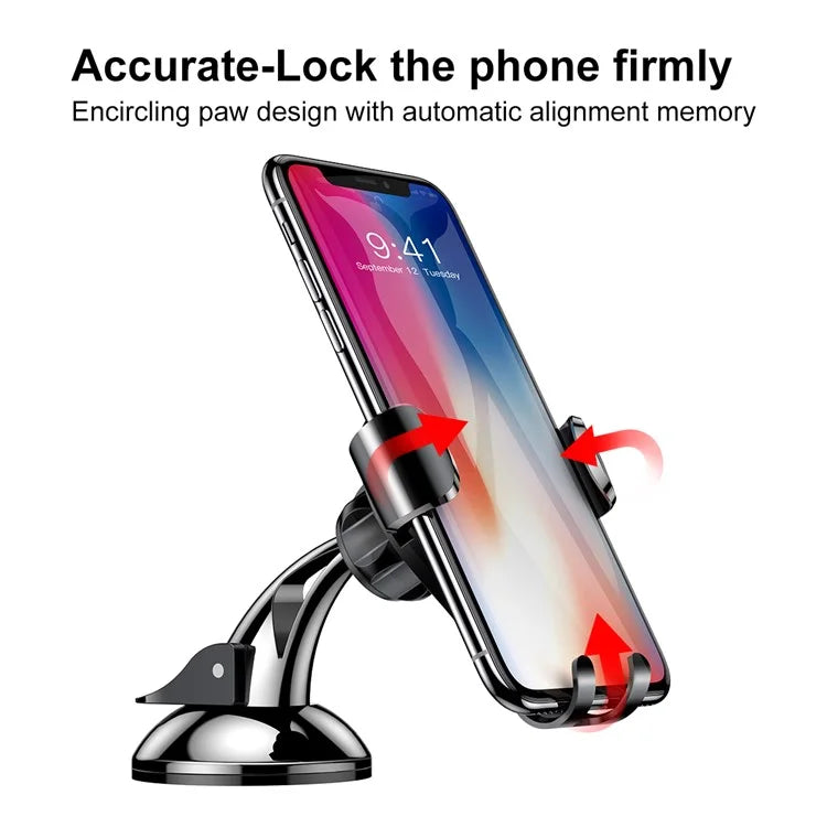 BASEUS Universal Gravity Car Phone Mount – Dashboard Stand Holder