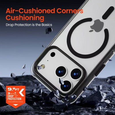 REDEFINE Airshield Drop Protection Case for iPhone 17 | Slim Clear Shockproof Cover