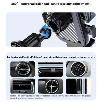 TASX 360° Rotating Car Phone Holder – Air Vent Mount