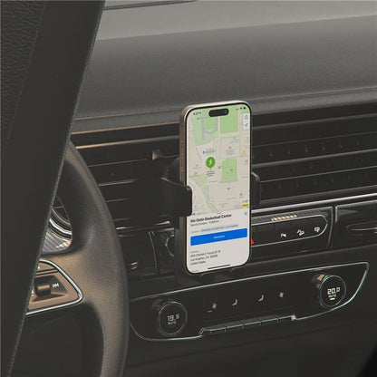 ACEFAST D25 Car Phone Holder – Air Vent Mount, 360° Rotation, Press-Type Stand