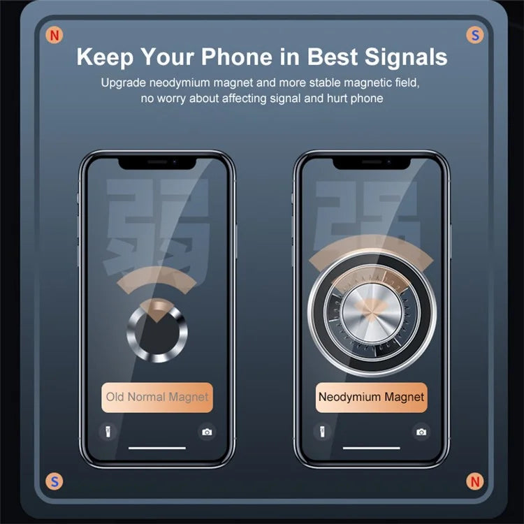 ENKAY ENK-CM105 MagSafe Car Phone Mount – 360° Rotating Air Vent Holder