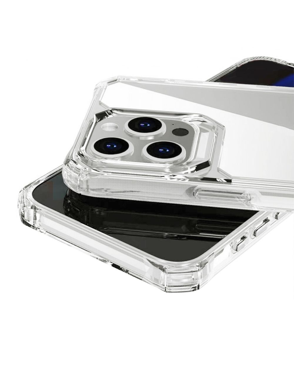 ArmourMax IPhone 15 Pro Transparent Shockproof Corner Bumper Case