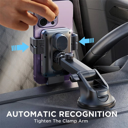 JOYROOM Electric 15W Wireless Charger Dashboard Car Mount ZS219