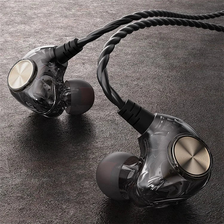 TASX K1 3.5mm Wired HiFi Half-In-Ear Sports Earphone