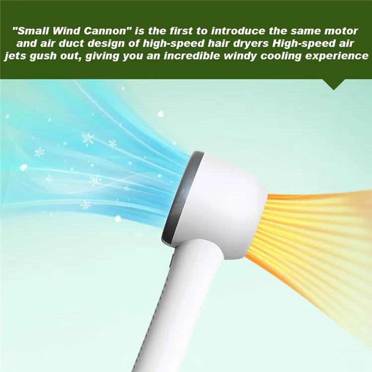 TASX A8 Portable USB Rechargeable Handheld Fan with 5 Speeds