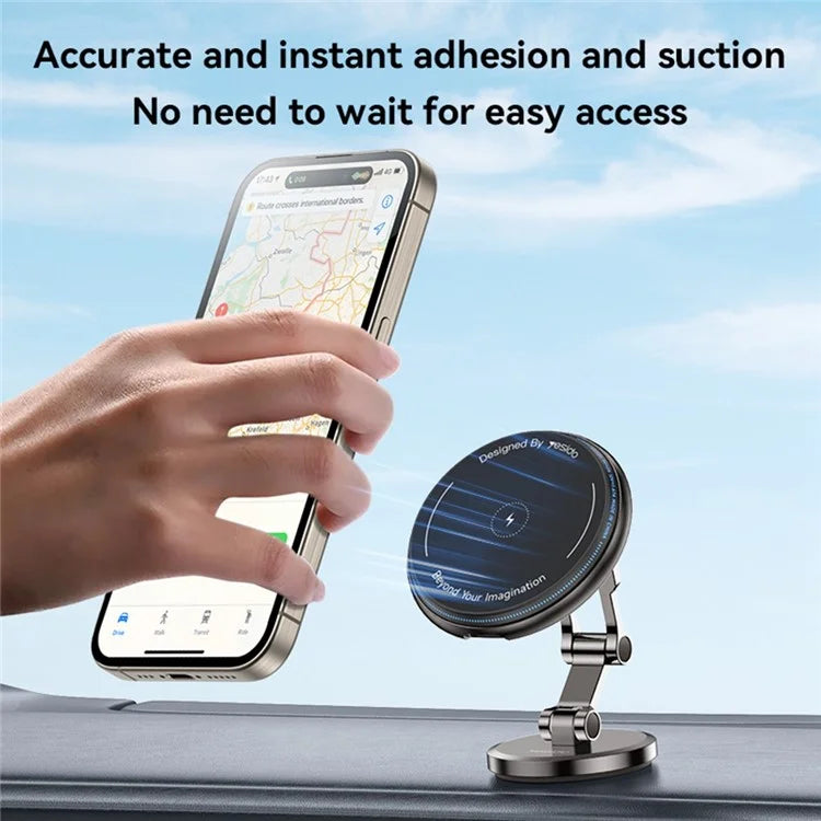 TASX Dashboard  MagSafe Phone Wireless Charging Car Mount C306