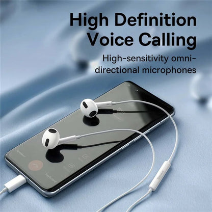 BASEUS Encok C17 Type-C Lateral In-Ear Wired Earphones