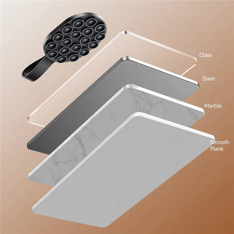 JOYROOM Magnetic Suction Cup Phone Mount Silicone Phone Grip Holder