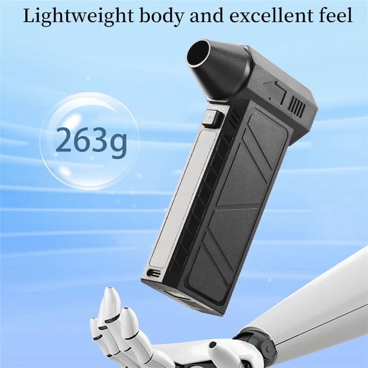 TASX S7 Handheld Mini Turbo Fan with Brushless Motor and High-Power Blower