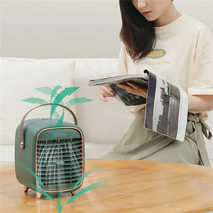 TASX YX-Y3 Portable Mini Desktop Air Cooler and Humidifier with 2000mAh Battery