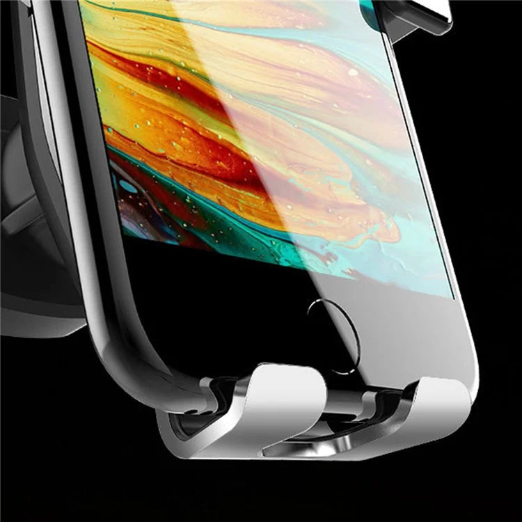 TASX M1 Universal Car Phone Holder – Air Outlet Gravity Mount with Rotatable Metal Bracket