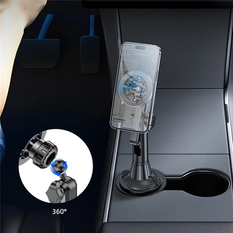 YESIDO C200 Car Cup Holder Mount Phone Bracket Compatible with MagSafe