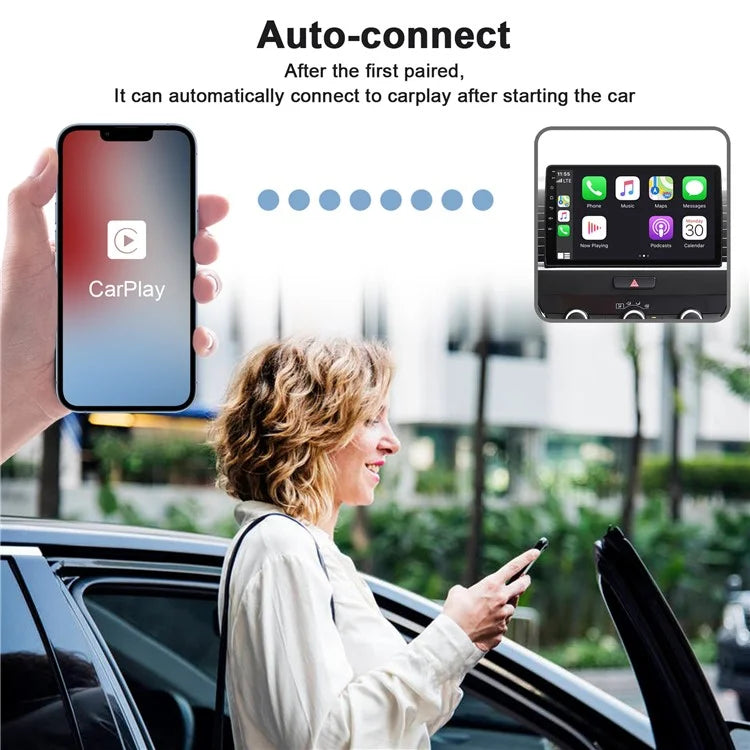 TASX THT-020-2 iP Wireless CarPlay Converter Dongle for Wired CarPlay, Plug & Play