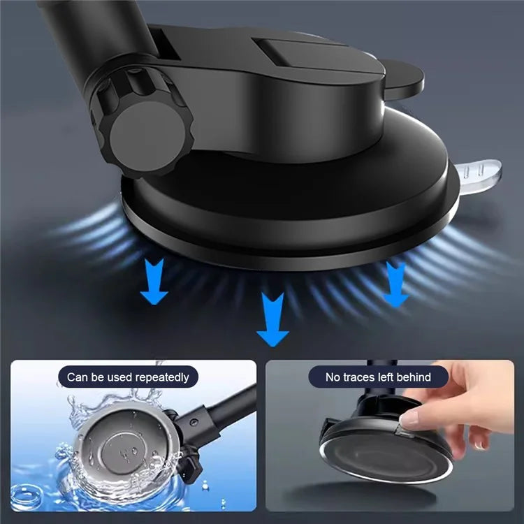 TASX X034 Gen. 9 Multi-Function Car Phone Mount – Suction Cup Clip