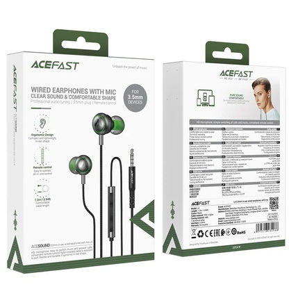 ACEFAST L4 3.5mm Wired Earphones with Clear Sound