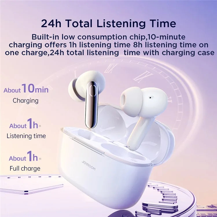 JOYROOM BC1 TWS ANC Wireless Bluetooth Earbuds Lightweight In-Ear Headphones