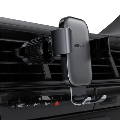 ACEFAST D38 Car Phone Holder – Air Vent Gravity Mount with Aluminum Alloy Design