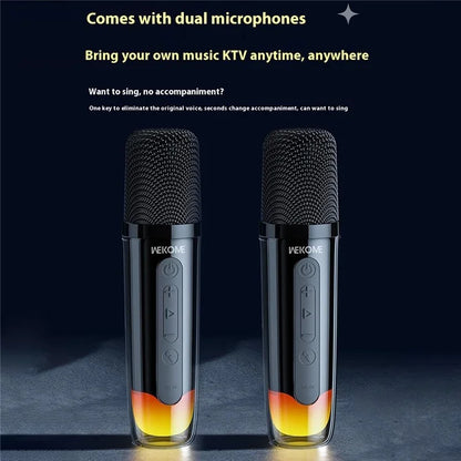 WEKOME Beluga D16 Desktop Bluetooth Speaker 40W Wireless Speaker with Dual Microphones