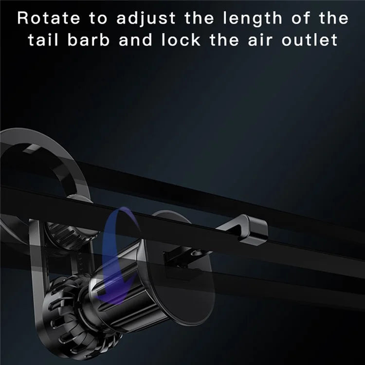 YESIDO C157 MagSafe Car Phone Holder – 360° Rotation Air Vent Mount