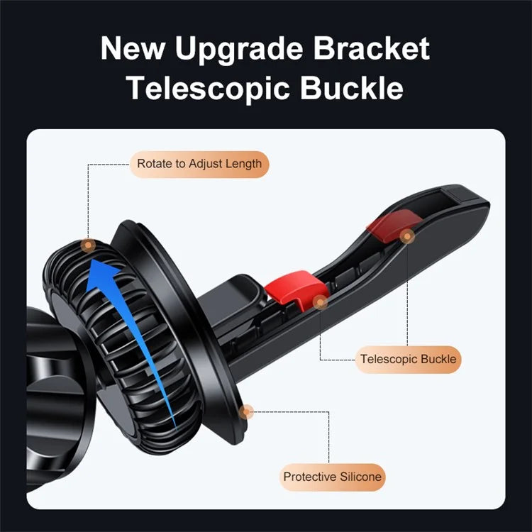 ENKAY ENK-CM105 MagSafe Car Phone Mount – 360° Rotating Air Vent Holder