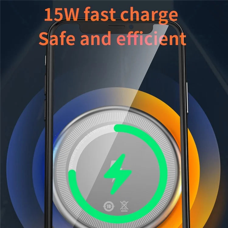 TASX 15W Fast Charging MagSafe Wireless Chargring Car Mount CF23