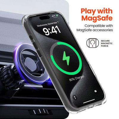 REDEFINE Airshield Drop Protection Case for iPhone 17 | Slim Clear Shockproof Cover
