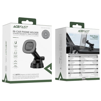 ACEFAST D45 Magnetic Car Holder – Dashboard & Windscreen Suction Cup Stand