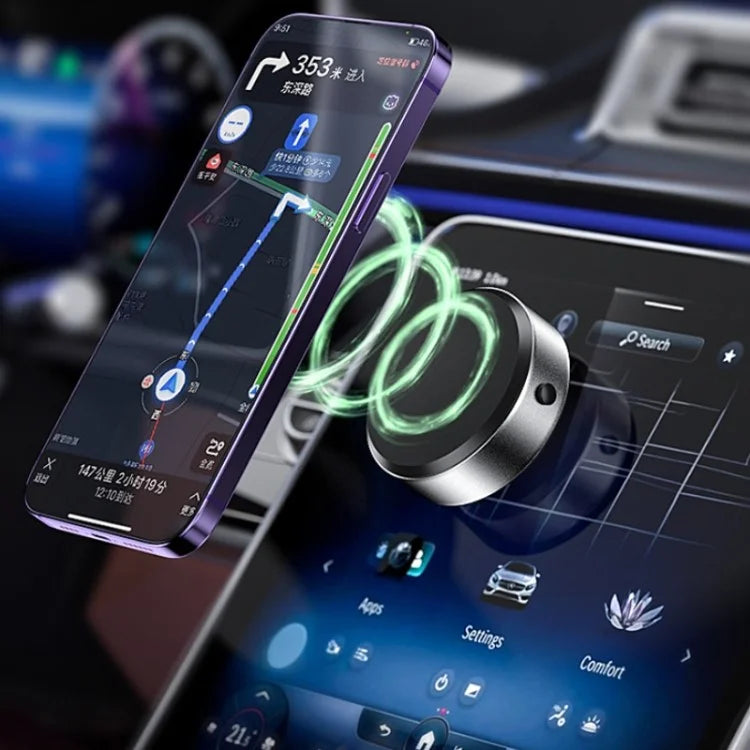 TASX Electric Suction Cup Car Mount – Windshield & Screen MagSafe Phone Holder