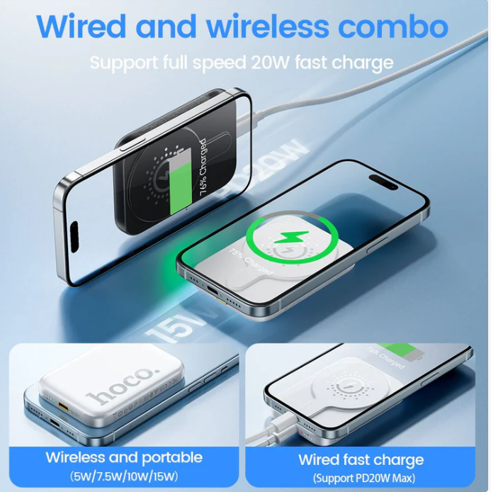 HOCO Mini Magsafe Fast Charging PowerBank 20W(5000mAh)
