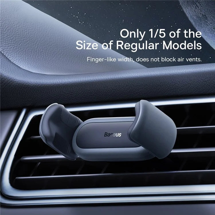 BASEUS Steel Cannon 2 Car Phone Holder – Air Outlet Spring Clip Mount