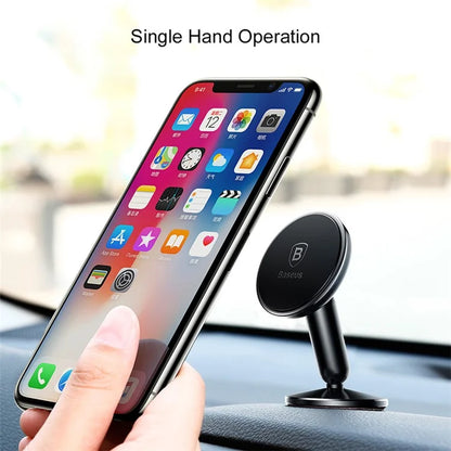 BASEUS 360-degree Rotary Phone Holder Strong Magnetic Dashboard Car Mount