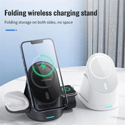 TASX LFX-179 3 in 1 Folding Fast Charging  MagSafe Charging Station