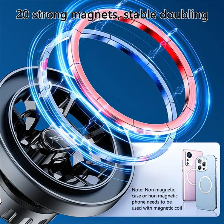 YESIDO C200 Car Cup Holder Mount Phone Bracket Compatible with MagSafe