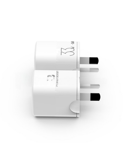 Power Boost USB-C & USB-A Fast Charging Power Adapter 33W