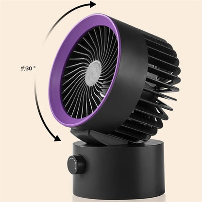 TGVI LLD-F87 Portable Desktop Fan with Auto Rotation and Long Battery Life