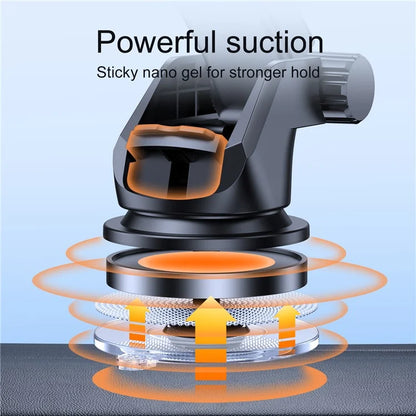 JOYROOM JR-ZS283 Universal Car Phone Holder – 360° Rotation Windscreen & Dashboard Mount