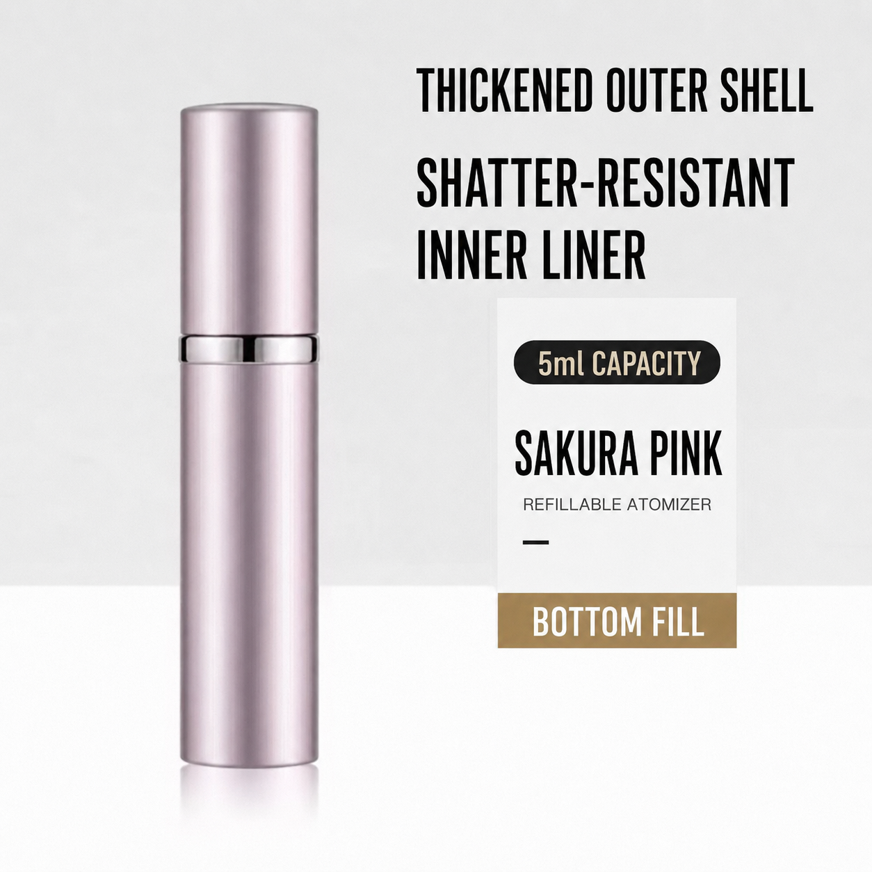 XTRA ScentSnap – Refillable Travel Perfume Atomiser
