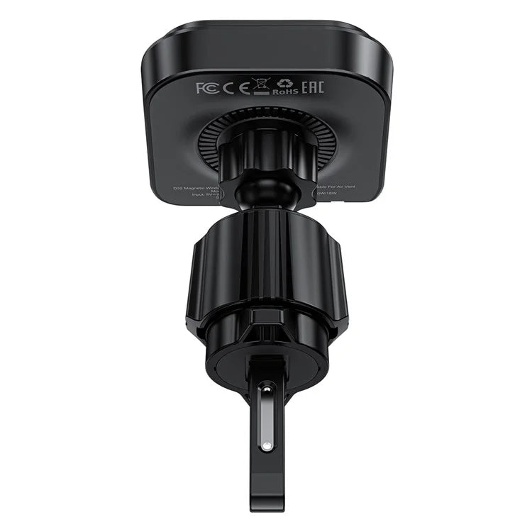 ACEFAST D32 MagSafe Car Air Vent Phone Wireless Charger with Retractable Cable