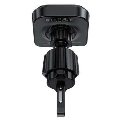 ACEFAST D32 MagSafe Car Air Vent Phone Wireless Charger with Retractable Cable