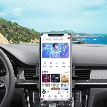 TASX 360° Rotation Car Phone Holder – Suction Cup Mount for Air Vent, Windscreen & Dashboard