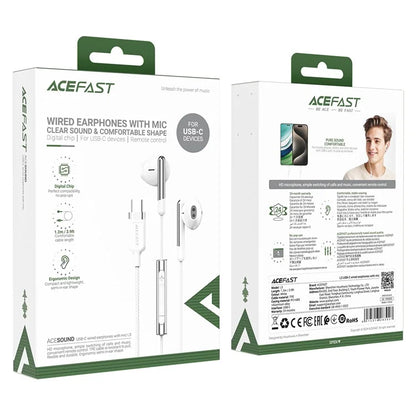 ACEFAST L3 USB-C Wired Earphones 1.2m Clear Sound Headphone
